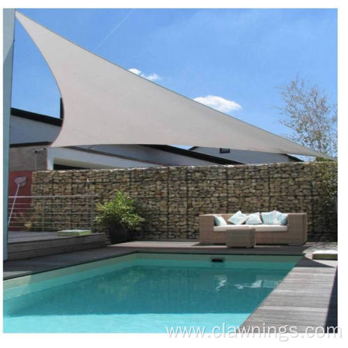 Triangle Sunshade Sail For Garden Patio Pool Awning